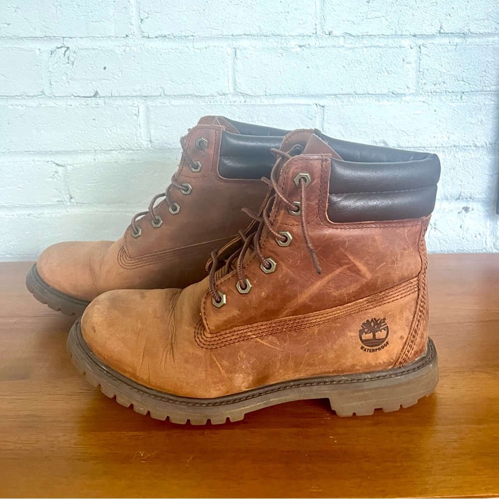 Brown Timberlands women